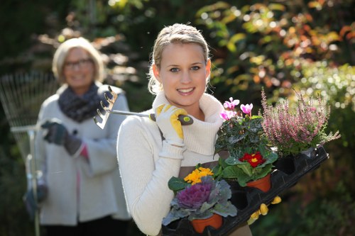 Cambridge Heath gardening services creating a tidy and welcoming garden