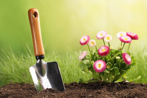 Local transfer station handling green waste and recyclable materials